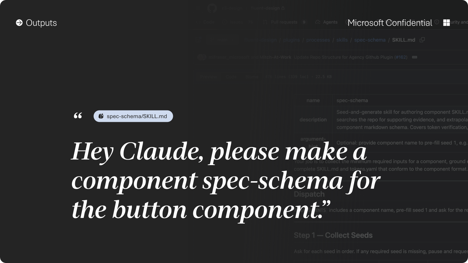 Hey Claude, please make a component spec-schema for the button component