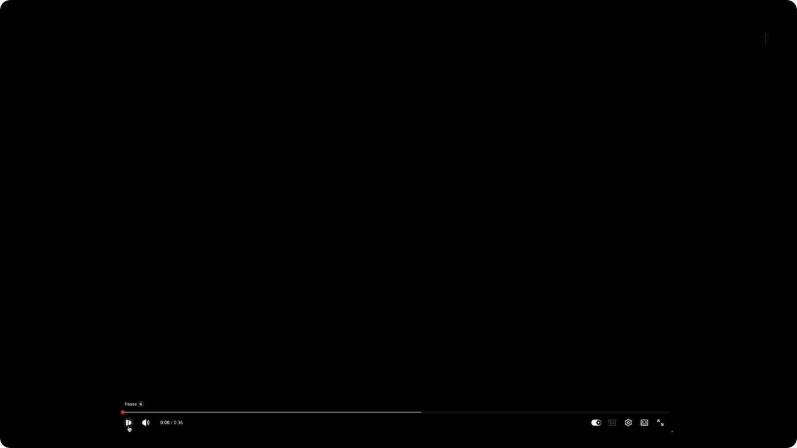 Video placeholder slide